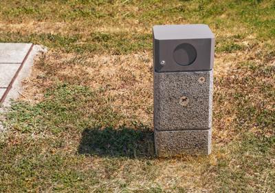 Бетон кош за кучешки отпадъци, Модел 181